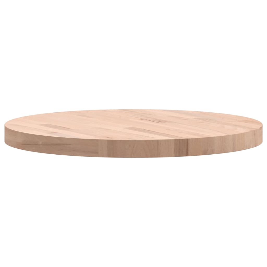 Tafelblad rond Ø60x4 cm massief beukenhout is nu te koop bij PeponiXL, paradijselijk wonen!