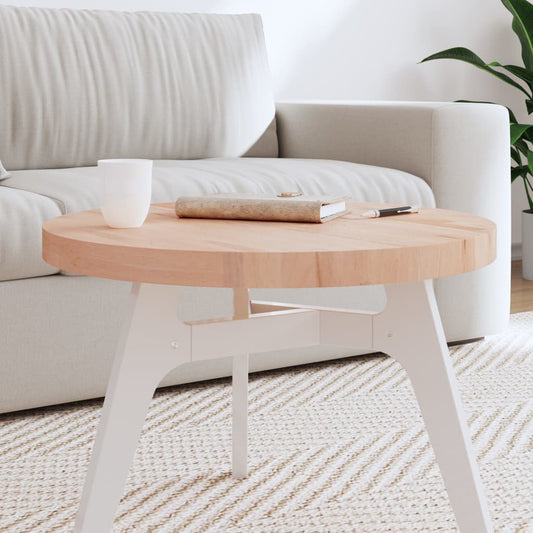 Tafelblad rond Ø60x4 cm massief beukenhout is nu te koop bij PeponiXL, paradijselijk wonen!