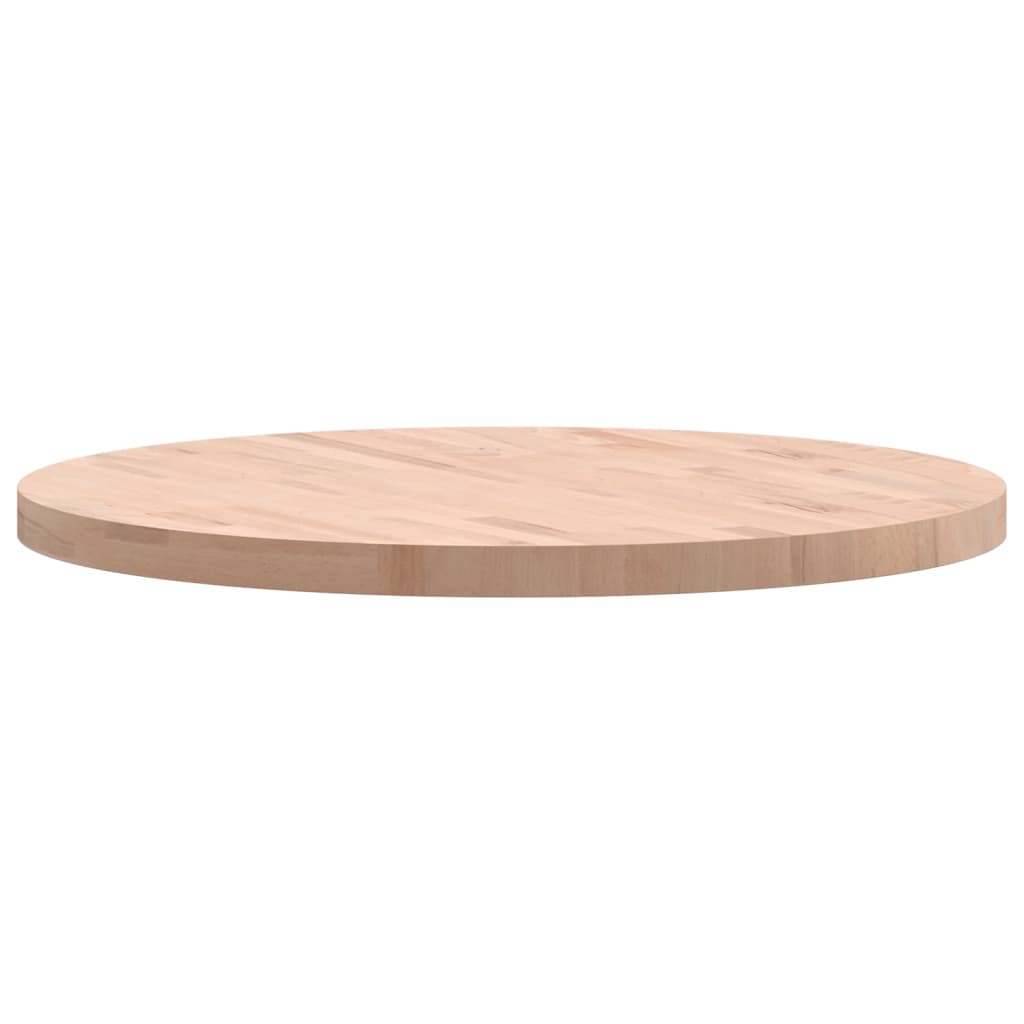 Tafelblad rond Ø80x4 cm massief beukenhout is nu te koop bij PeponiXL, paradijselijk wonen!