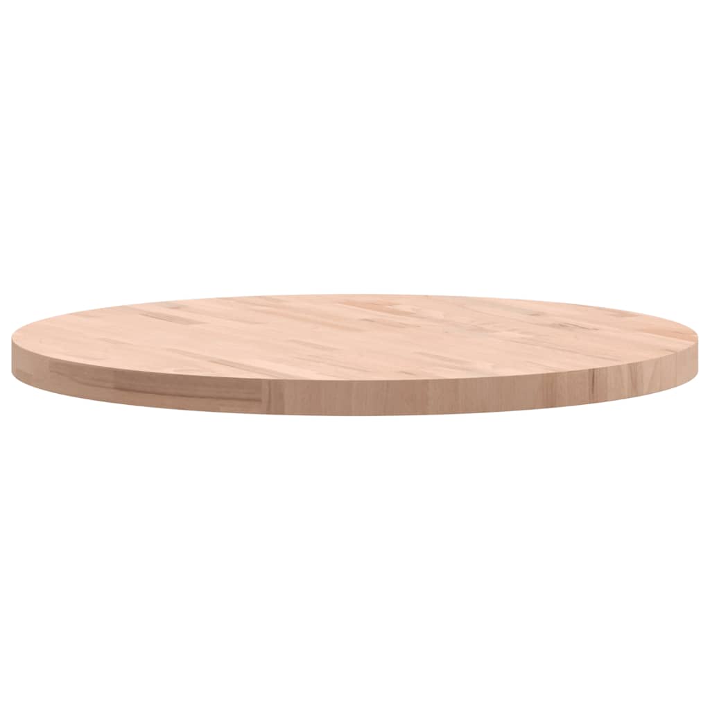 Tafelblad rond Ø80x4 cm massief beukenhout is nu te koop bij PeponiXL, paradijselijk wonen!