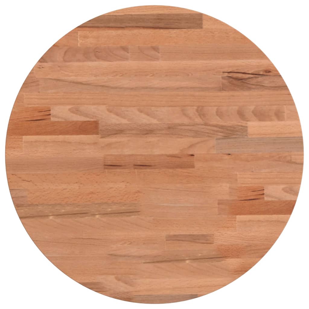 Tafelblad rond Ø40x1,5 cm massief beukenhout is nu te koop bij PeponiXL, paradijselijk wonen!
