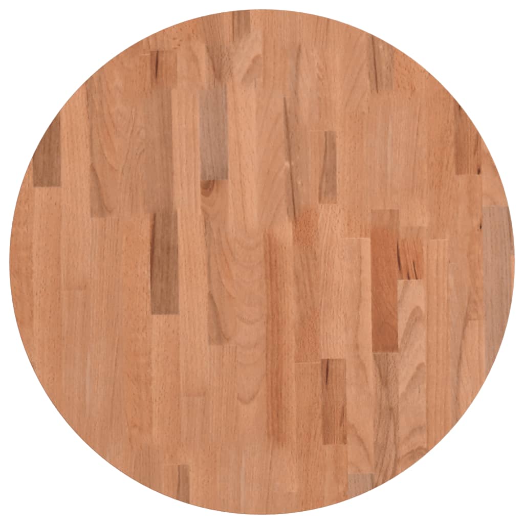 Tafelblad rond Ø60x1,5 cm massief beukenhout is nu te koop bij PeponiXL, paradijselijk wonen!