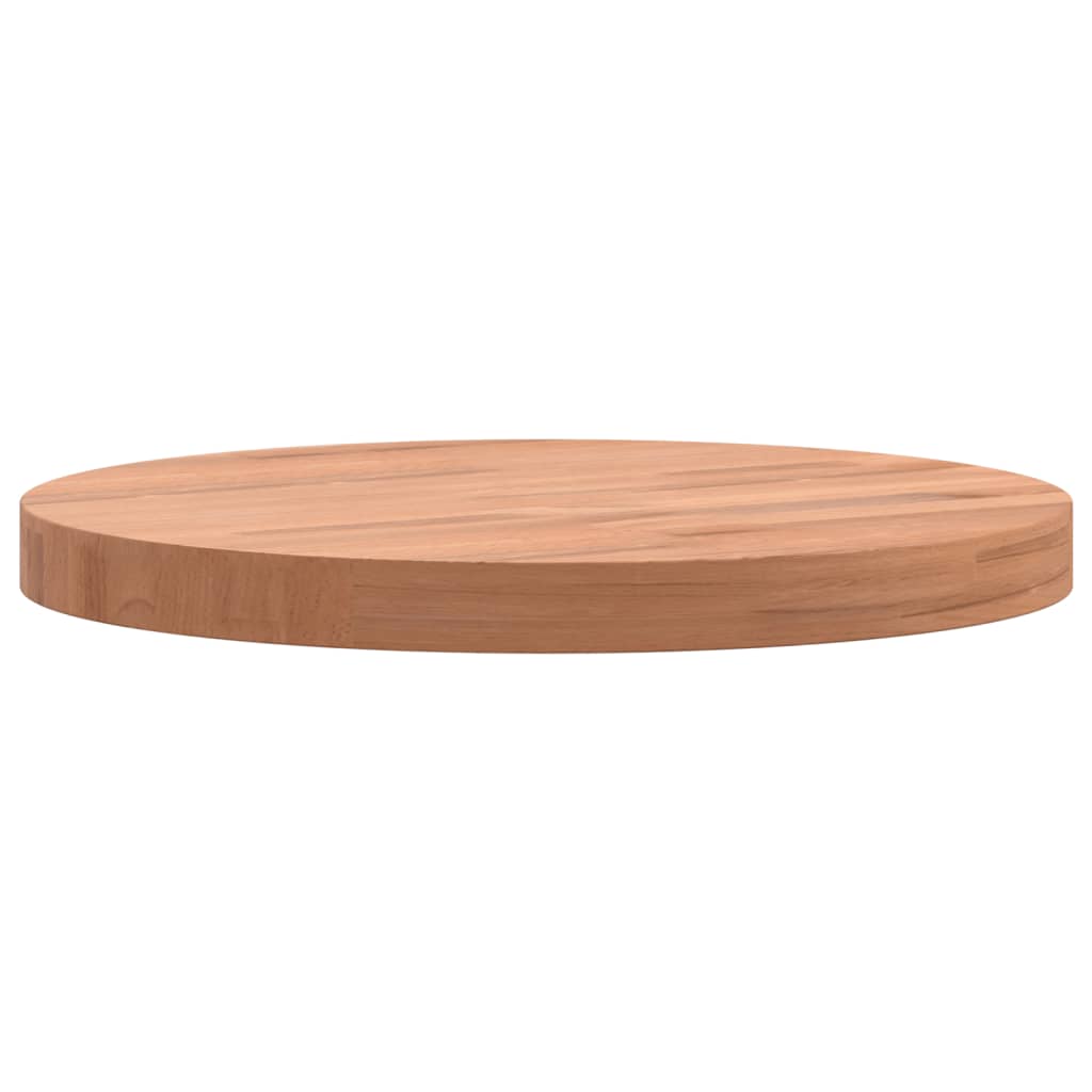 Tafelblad rond Ø30x2,5 cm massief beukenhout is nu te koop bij PeponiXL, paradijselijk wonen!