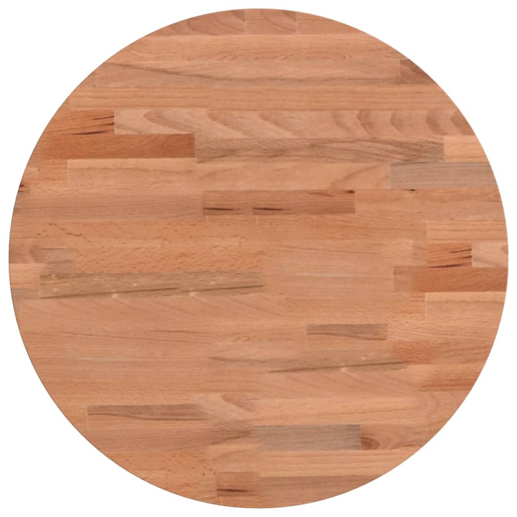 Tafelblad rond Ø40x2,5 cm massief beukenhout is nu te koop bij PeponiXL, paradijselijk wonen!