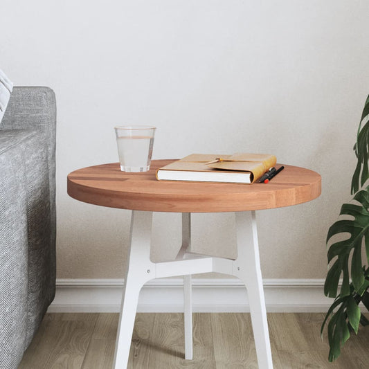 Tafelblad rond Ø40x2,5 cm massief beukenhout is nu te koop bij PeponiXL, paradijselijk wonen!