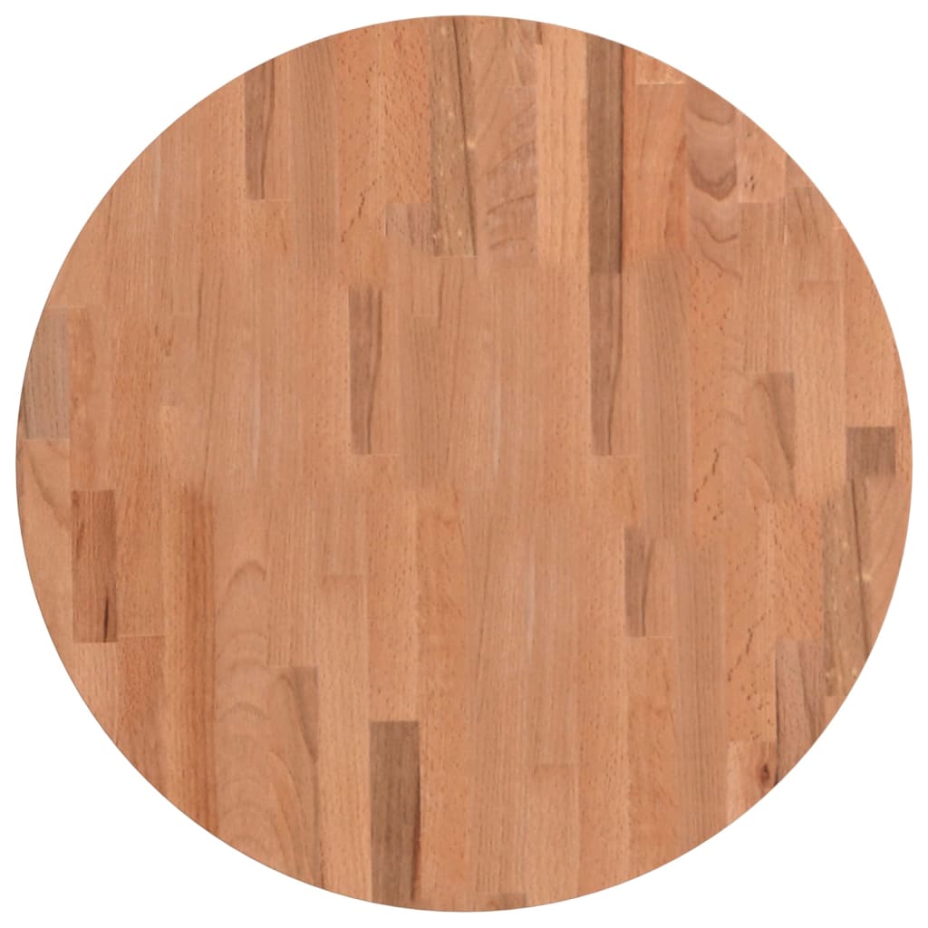 Tafelblad rond Ø60x2,5 cm massief beukenhout is nu te koop bij PeponiXL, paradijselijk wonen!
