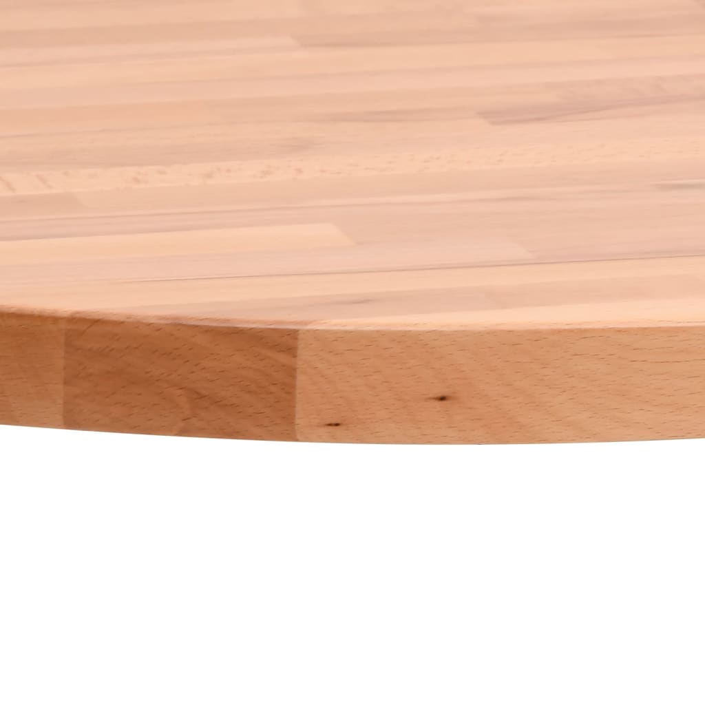 Tafelblad rond Ø60x2,5 cm massief beukenhout is nu te koop bij PeponiXL, paradijselijk wonen!