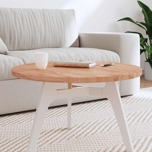 Tafelblad rond Ø70x2,5 cm massief beukenhout is nu te koop bij PeponiXL, paradijselijk wonen!