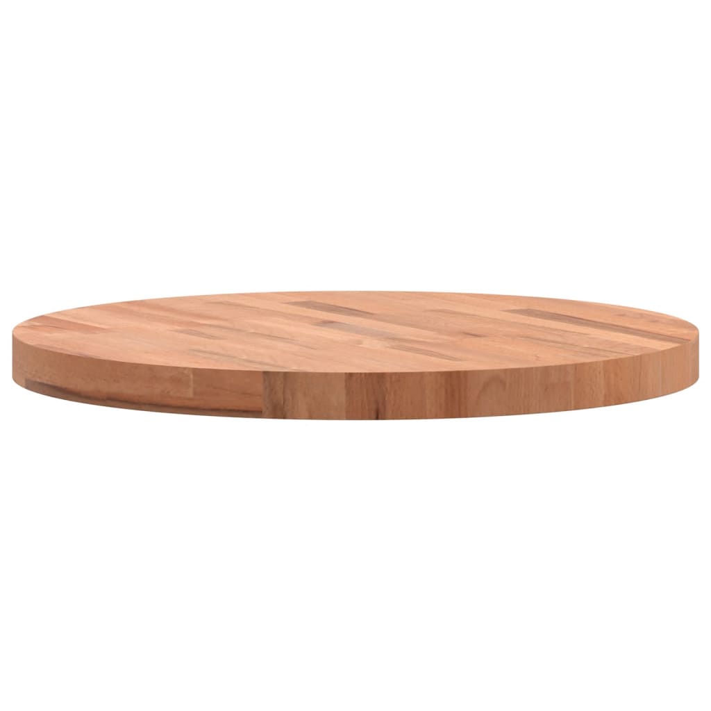 Tafelblad rond Ø60x4 cm massief beukenhout is nu te koop bij PeponiXL, paradijselijk wonen!