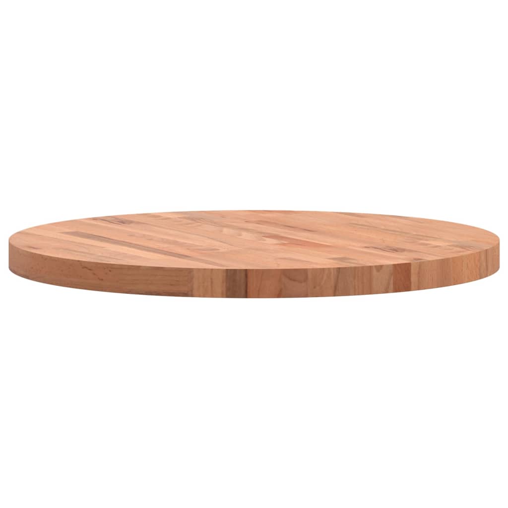 Tafelblad rond Ø70x4 cm massief beukenhout is nu te koop bij PeponiXL, paradijselijk wonen!