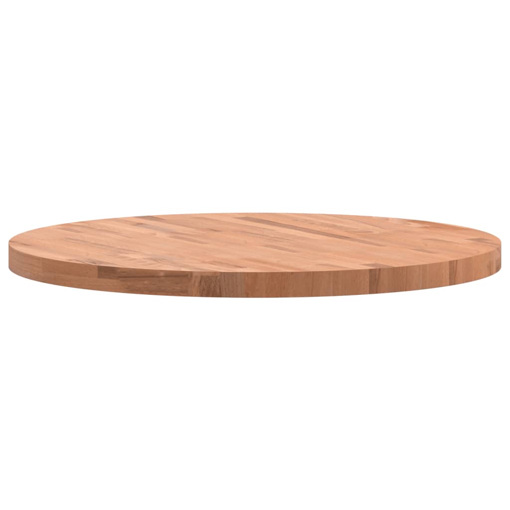 Tafelblad rond Ø80x4 cm massief beukenhout is nu te koop bij PeponiXL, paradijselijk wonen!