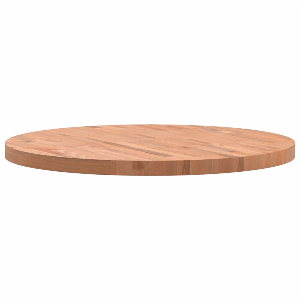 Tafelblad rond Ø80x4 cm massief beukenhout is nu te koop bij PeponiXL, paradijselijk wonen!