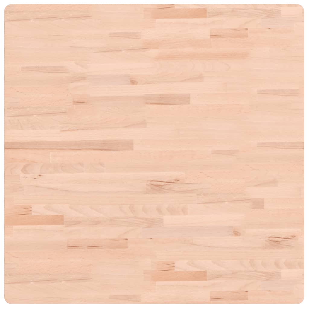Tafelblad vierkant 80x80x2,5 cm massief beukenhout is nu te koop bij PeponiXL, paradijselijk wonen!