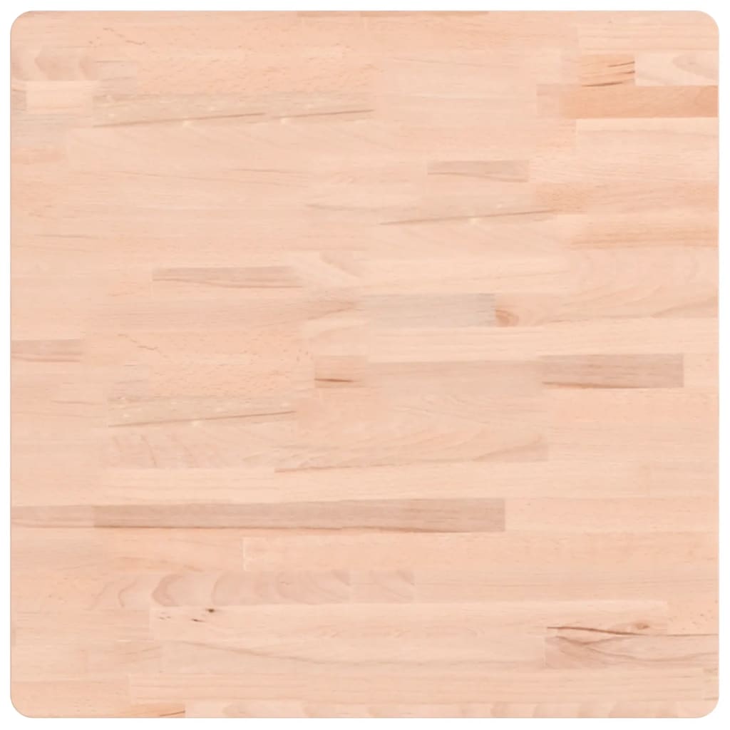 Tafelblad vierkant 60x60x4 cm massief beukenhout is nu te koop bij PeponiXL, paradijselijk wonen!