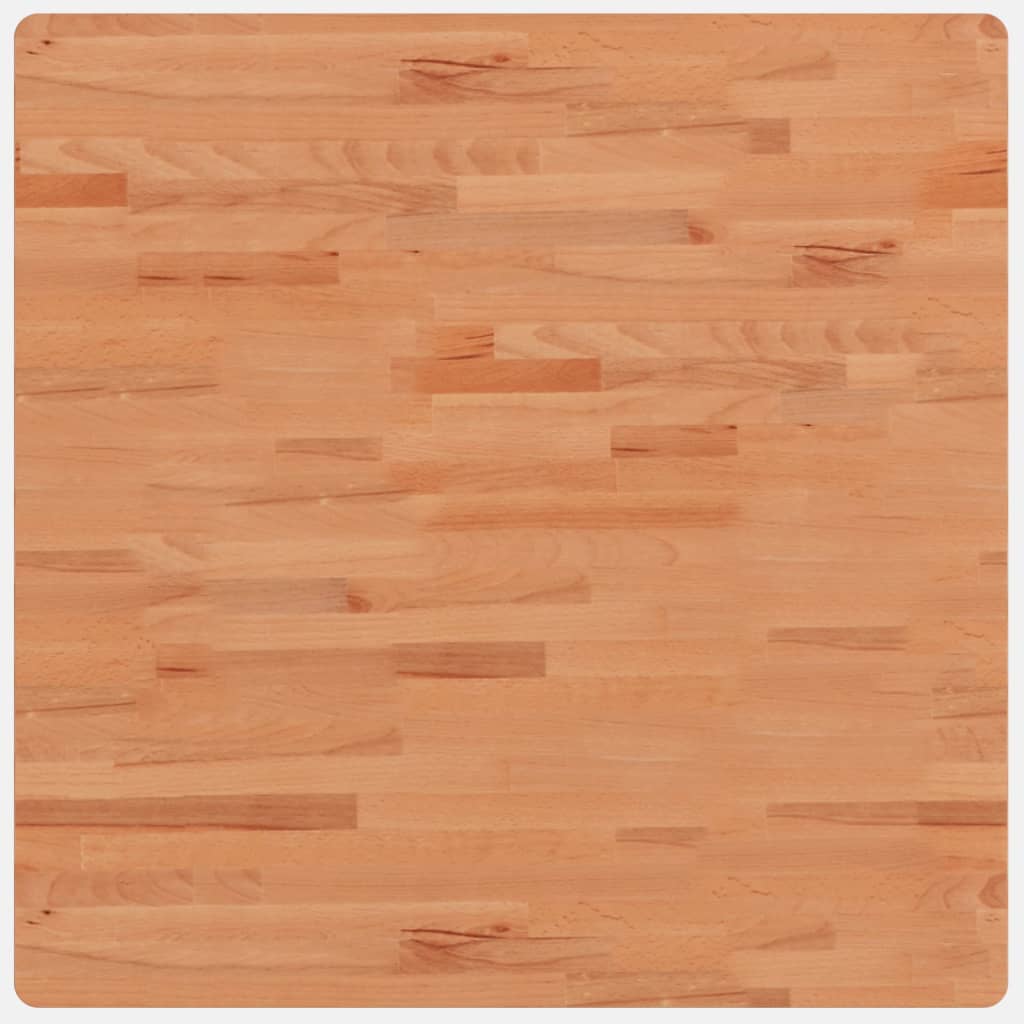 Tafelblad vierkant 80x80x2,5 cm massief beukenhout is nu te koop bij PeponiXL, paradijselijk wonen!