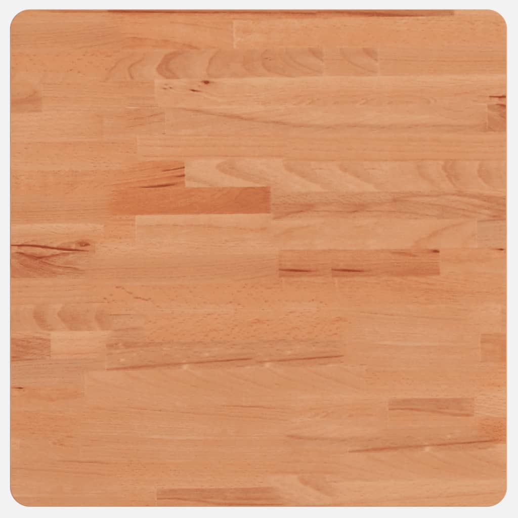 Tafelblad vierkant 50x50x4 cm massief beukenhout is nu te koop bij PeponiXL, paradijselijk wonen!