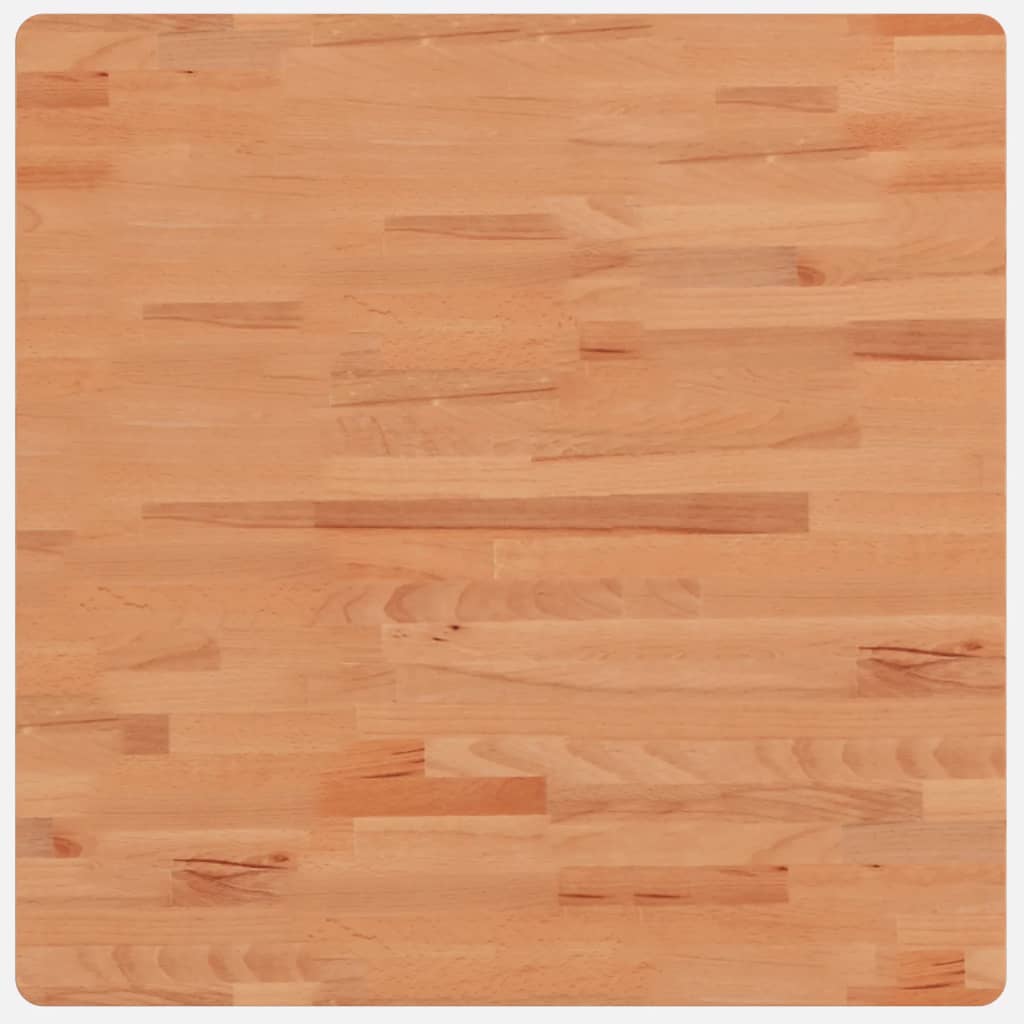 Tafelblad vierkant 70x70x4 cm massief beukenhout is nu te koop bij PeponiXL, paradijselijk wonen!