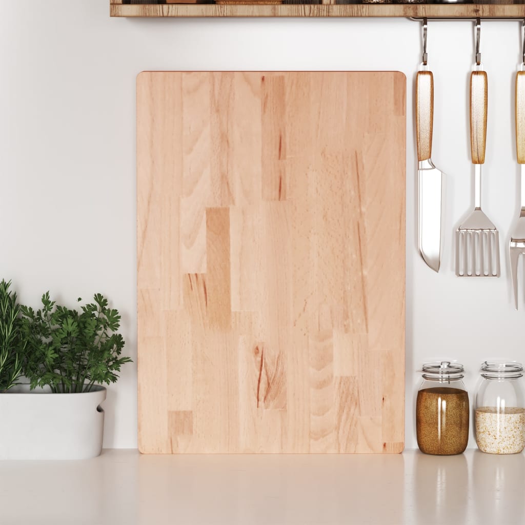 Snijplank 50x35x4 cm massief beukenhout is nu te koop bij PeponiXL, paradijselijk wonen!
