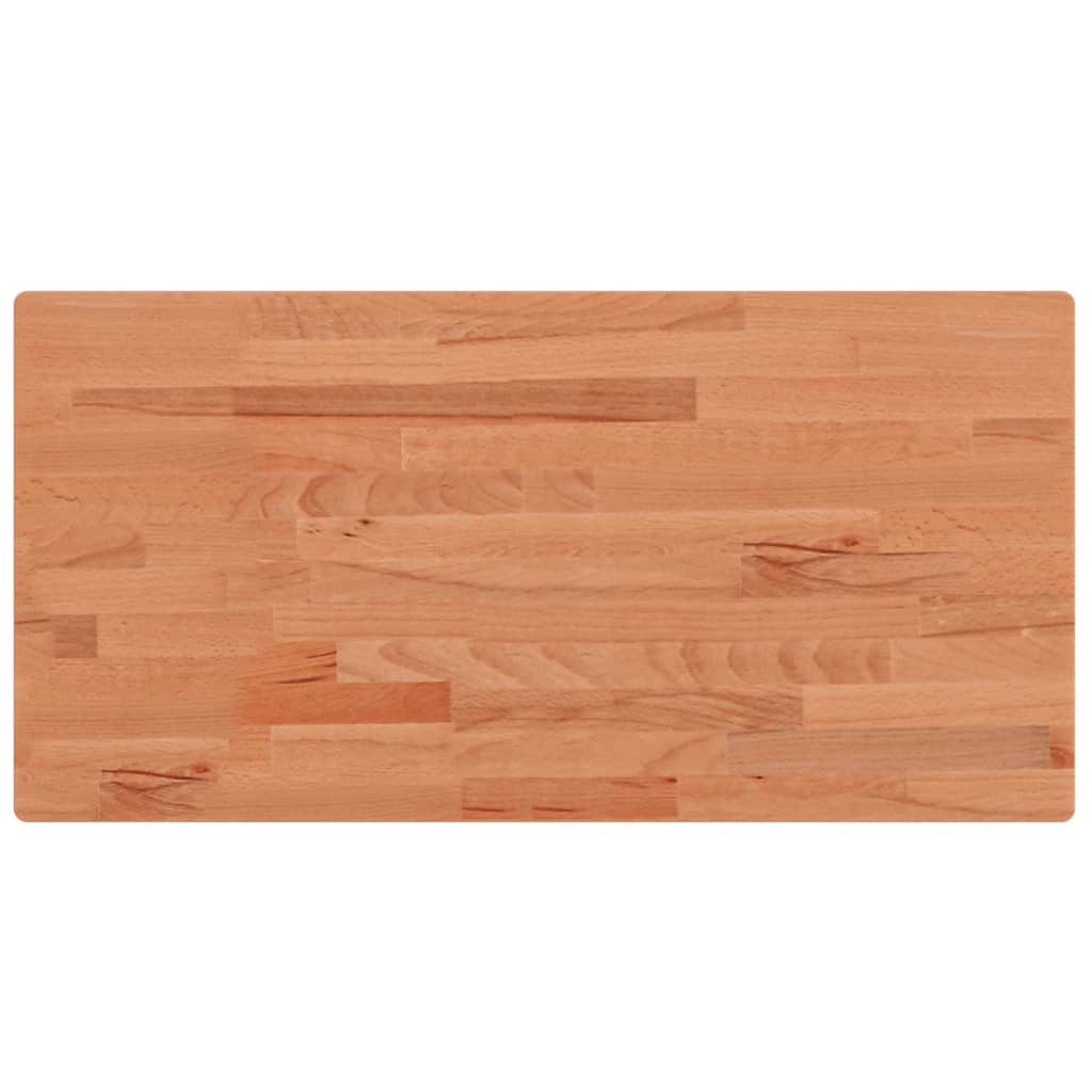 Wastafelblad 100x50x1,5 cm massief beukenhout is nu te koop bij PeponiXL, paradijselijk wonen!