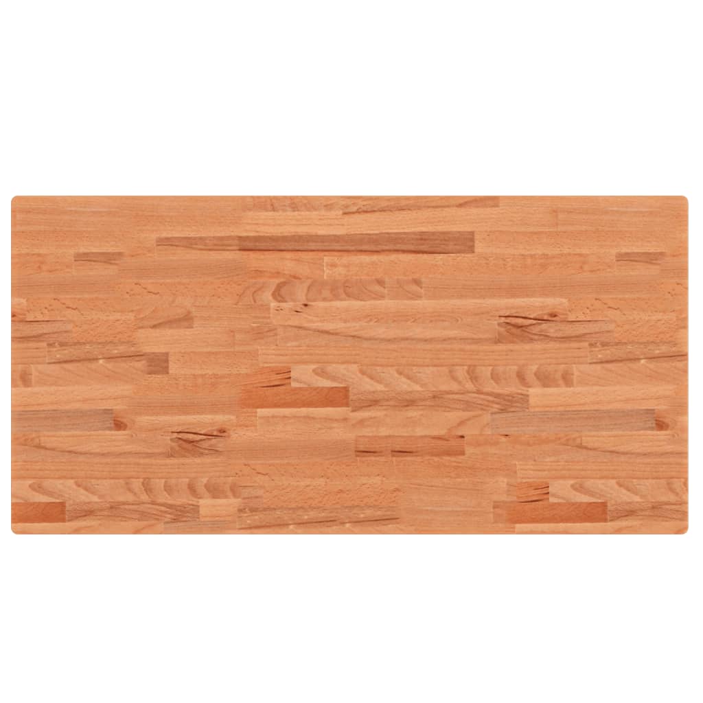 Wastafelblad 100x50x4 cm massief beukenhout is nu te koop bij PeponiXL, paradijselijk wonen!