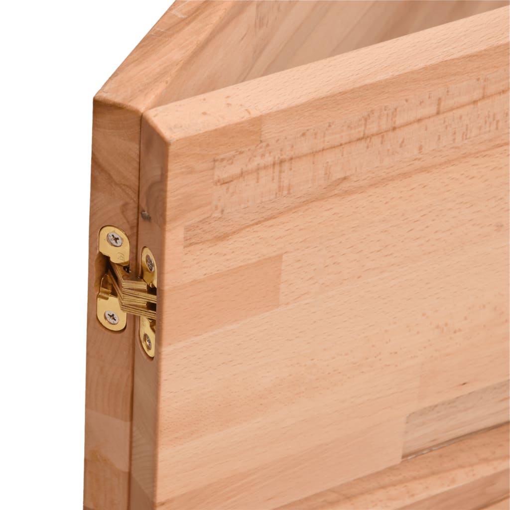 Bureaublad 150x55x2,5 cm massief beukenhout is nu te koop bij PeponiXL, paradijselijk wonen!