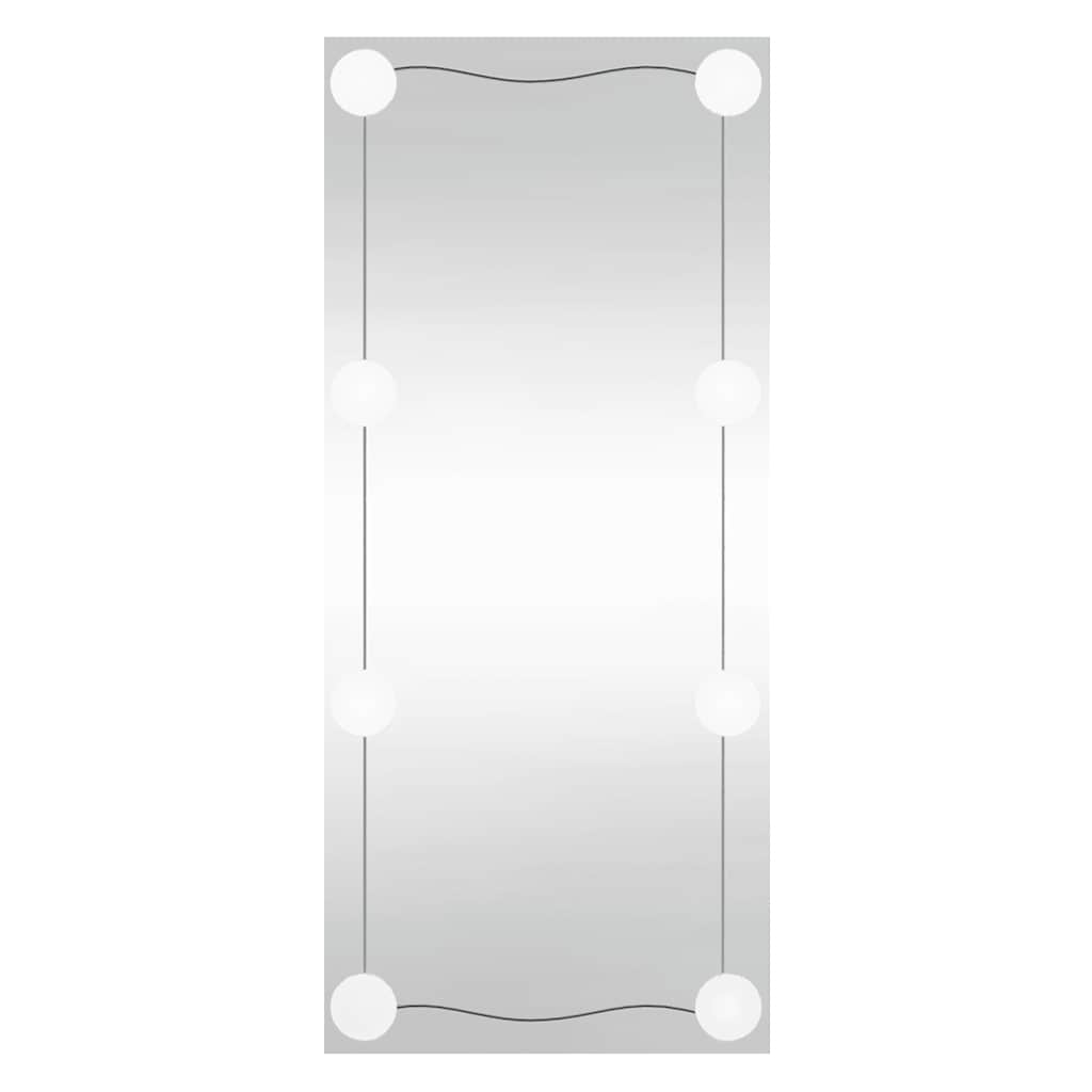 Wandspiegel met LED's rechthoekig 30x80 cm glas is nu te koop bij PeponiXL, paradijselijk wonen!