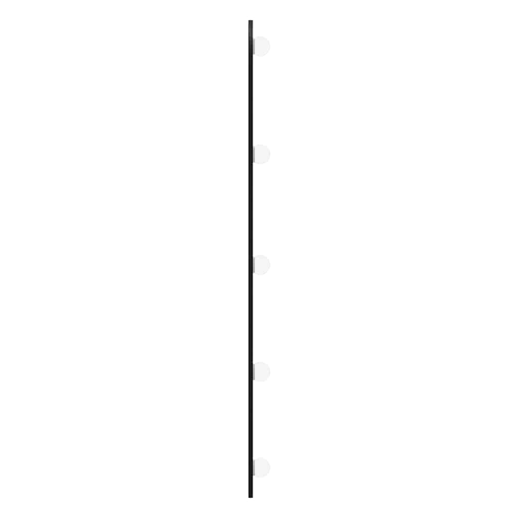 Wandspiegel met LED's ovaal 45x100 cm glas is nu te koop bij PeponiXL, paradijselijk wonen!