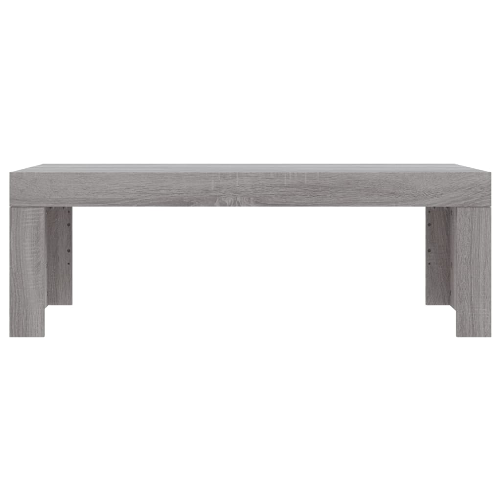 Salontafel 102x50x36 cm bewerkt hout grijs sonoma eikenkleurig is nu te koop bij PeponiXL, paradijselijk wonen!