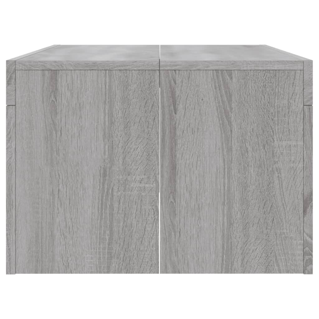 Salontafel 102x50x36 cm bewerkt hout grijs sonoma eikenkleurig is nu te koop bij PeponiXL, paradijselijk wonen!