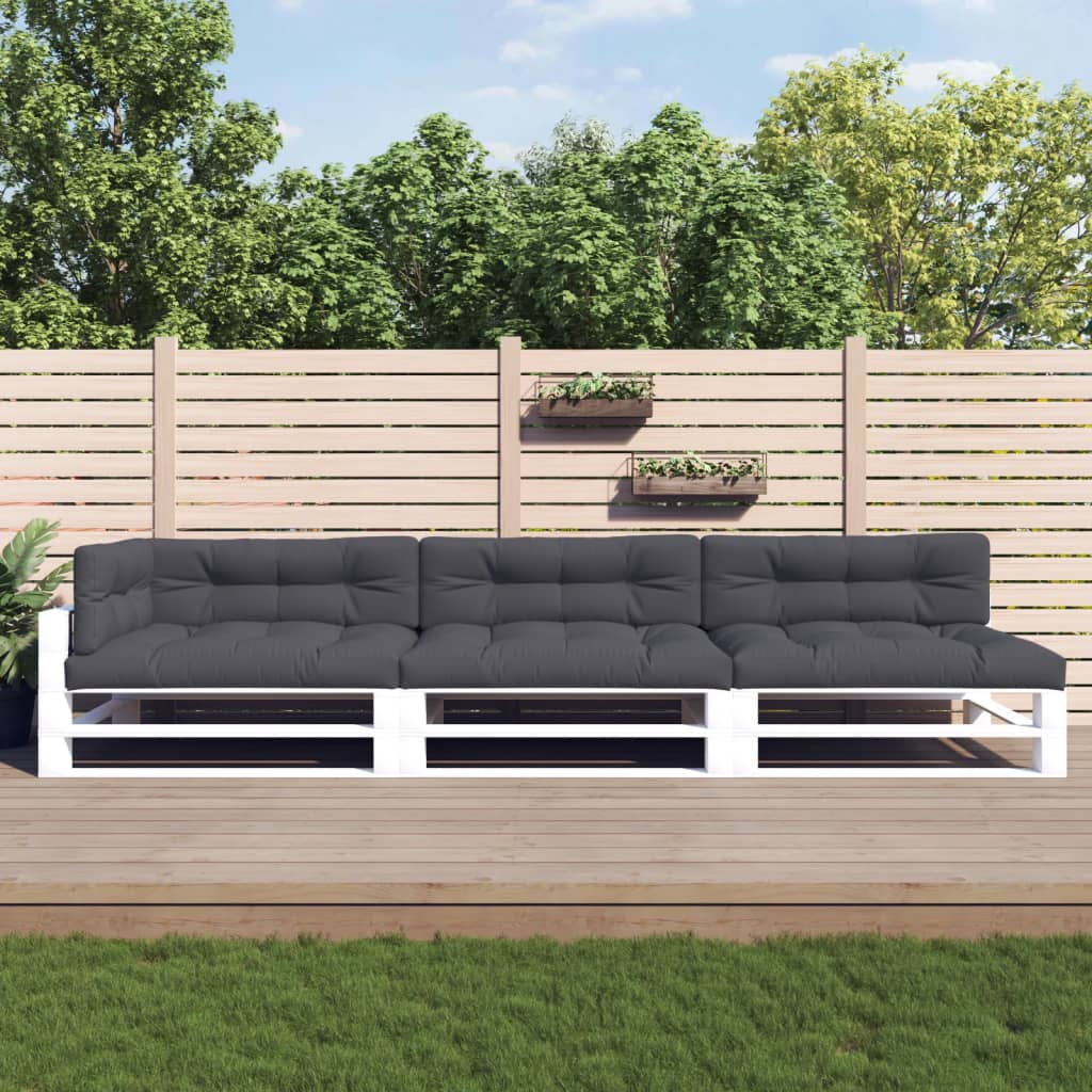 Palletkussens 7 st stof antracietkleurig is nu te koop bij PeponiXL, paradijselijk wonen!