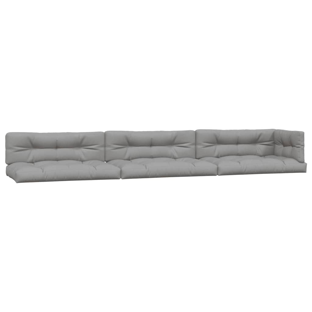 Palletkussens 7 st stof grijs is nu te koop bij PeponiXL, paradijselijk wonen!