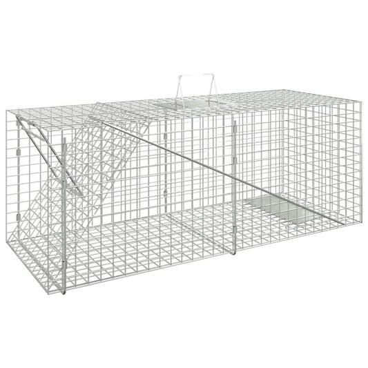 Dierenval 64,5x25x26,5 cm gegalvaniseerd ijzer is nu te koop bij PeponiXL, paradijselijk wonen!