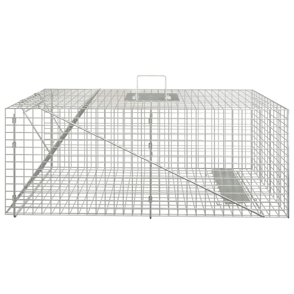 Dierenval 64,5x25x26,5 cm gegalvaniseerd ijzer is nu te koop bij PeponiXL, paradijselijk wonen!