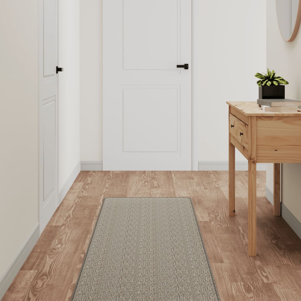 Tapijtloper 50x200 cm sisal-look platina is nu te koop bij PeponiXL, paradijselijk wonen!