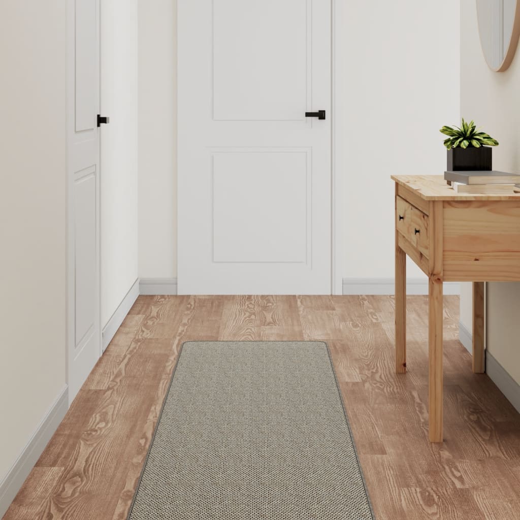 Tapijtloper 50x300 cm sisal-look platina is nu te koop bij PeponiXL, paradijselijk wonen!