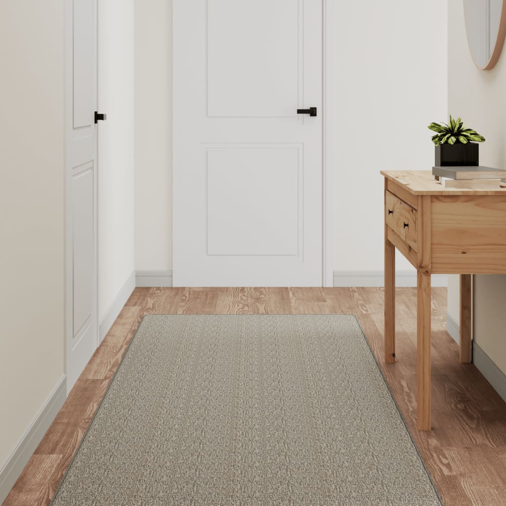 Tapijtloper 80x400 cm sisal-look platina is nu te koop bij PeponiXL, paradijselijk wonen!