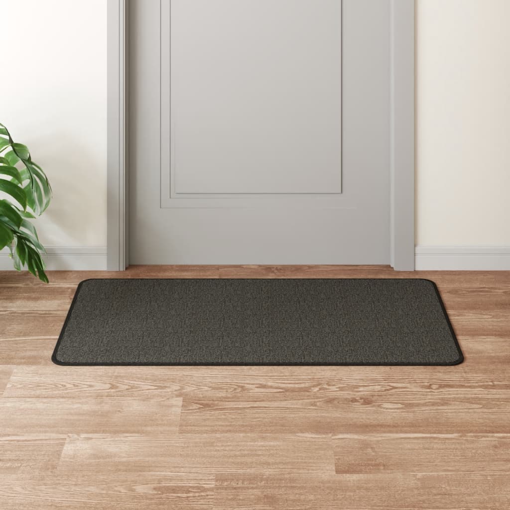 Tapijtloper 50x100 cm sisal-look antracietkleurig is nu te koop bij PeponiXL, paradijselijk wonen!
