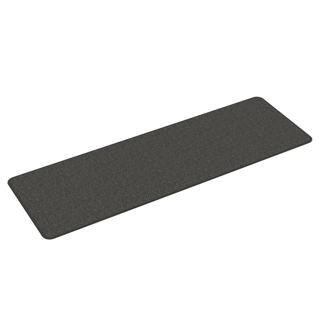 Tapijtloper 50x150 cm sisal-look antracietkleurig is nu te koop bij PeponiXL, paradijselijk wonen!