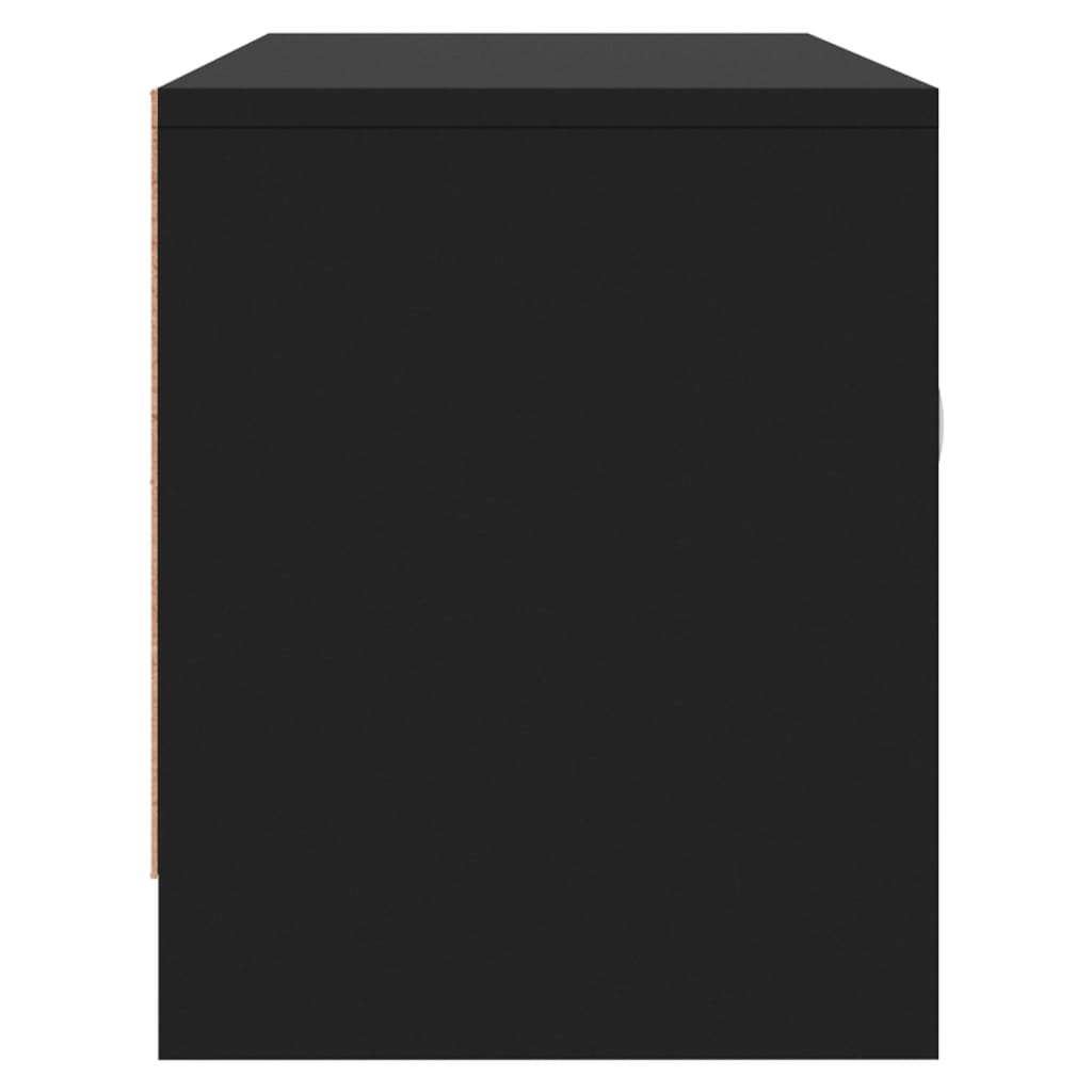 Tv-meubel 102x30x37,5 cm bewerkt hout zwart is nu te koop bij PeponiXL, paradijselijk wonen!