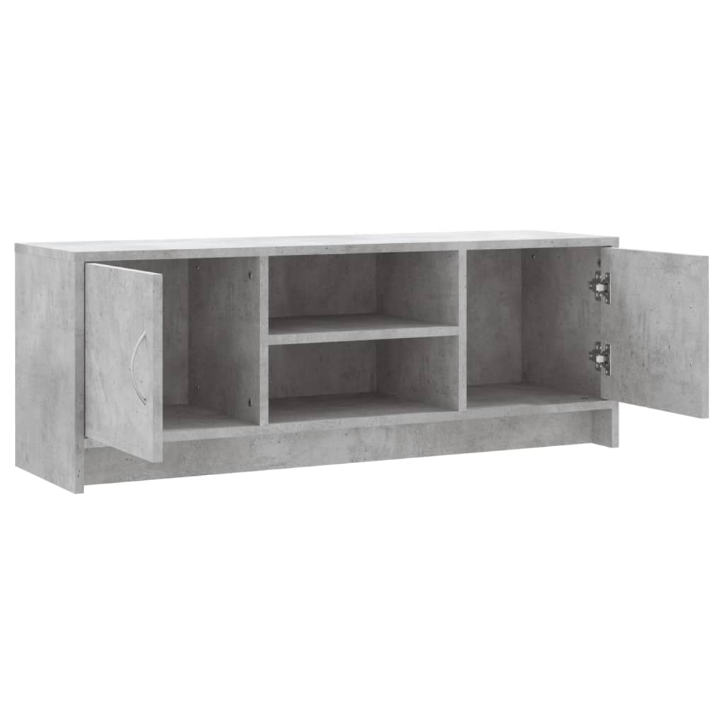 Tv-meubel 102x30x37,5 cm bewerkt hout betongrijs is nu te koop bij PeponiXL, paradijselijk wonen!