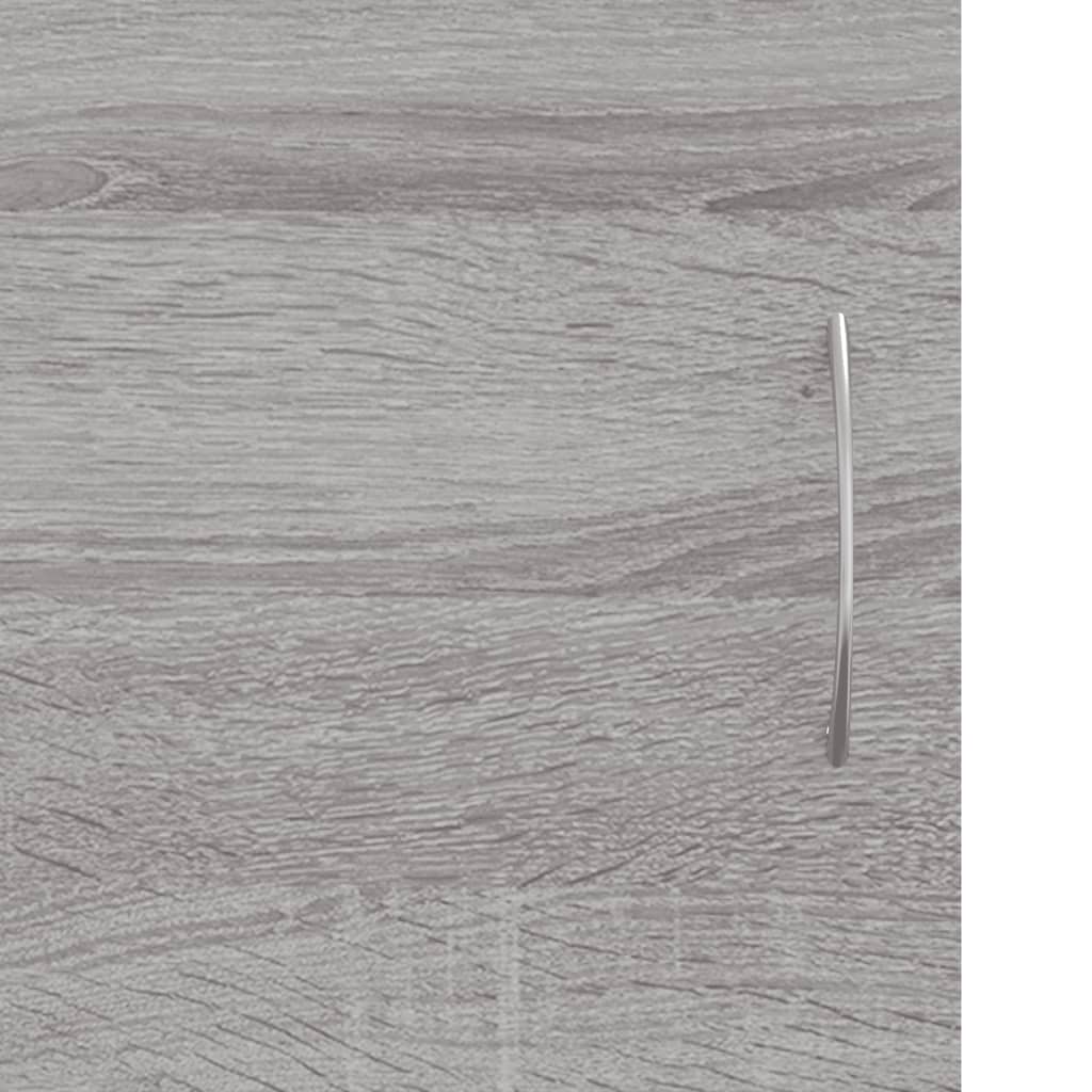 Tv-meubel 102x30x37,5 cm bewerkt hout grijs sonoma eikenkleurig is nu te koop bij PeponiXL, paradijselijk wonen!