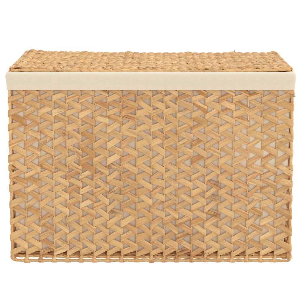 Wasmand met 3 vakken 75x42,5x52 cm waterhyacint is nu te koop bij PeponiXL, paradijselijk wonen!