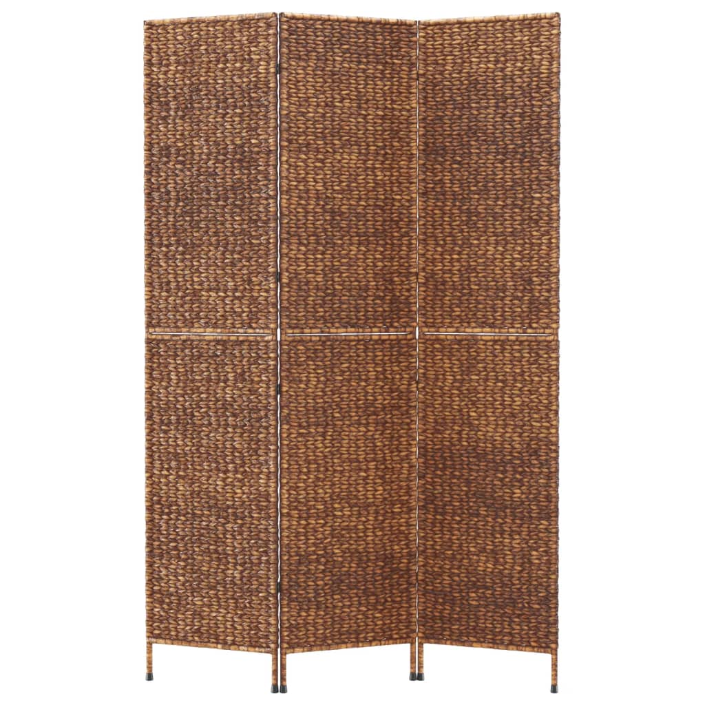 Kamerscherm met 3 panelen 122x180 cm waterhyacint bruin is nu te koop bij PeponiXL, paradijselijk wonen!