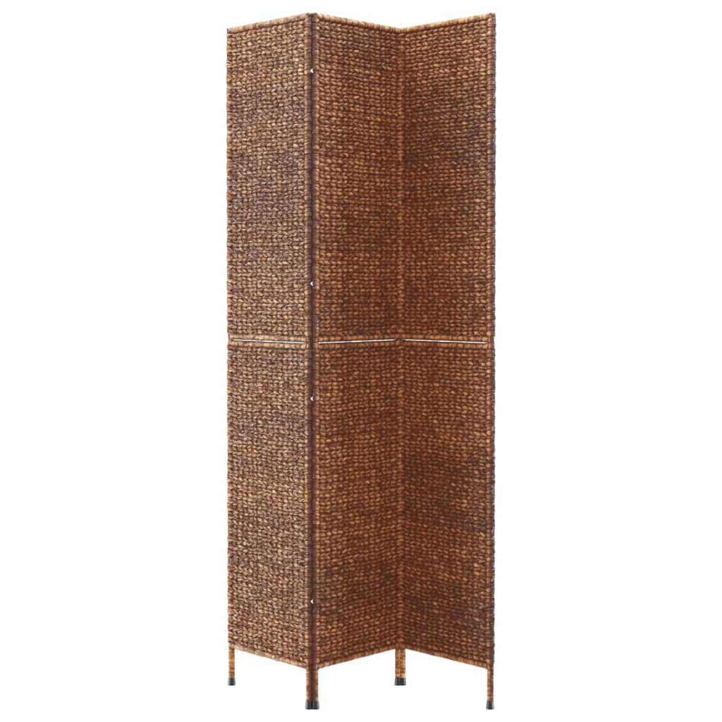 Kamerscherm met 3 panelen 122x180 cm waterhyacint bruin is nu te koop bij PeponiXL, paradijselijk wonen!