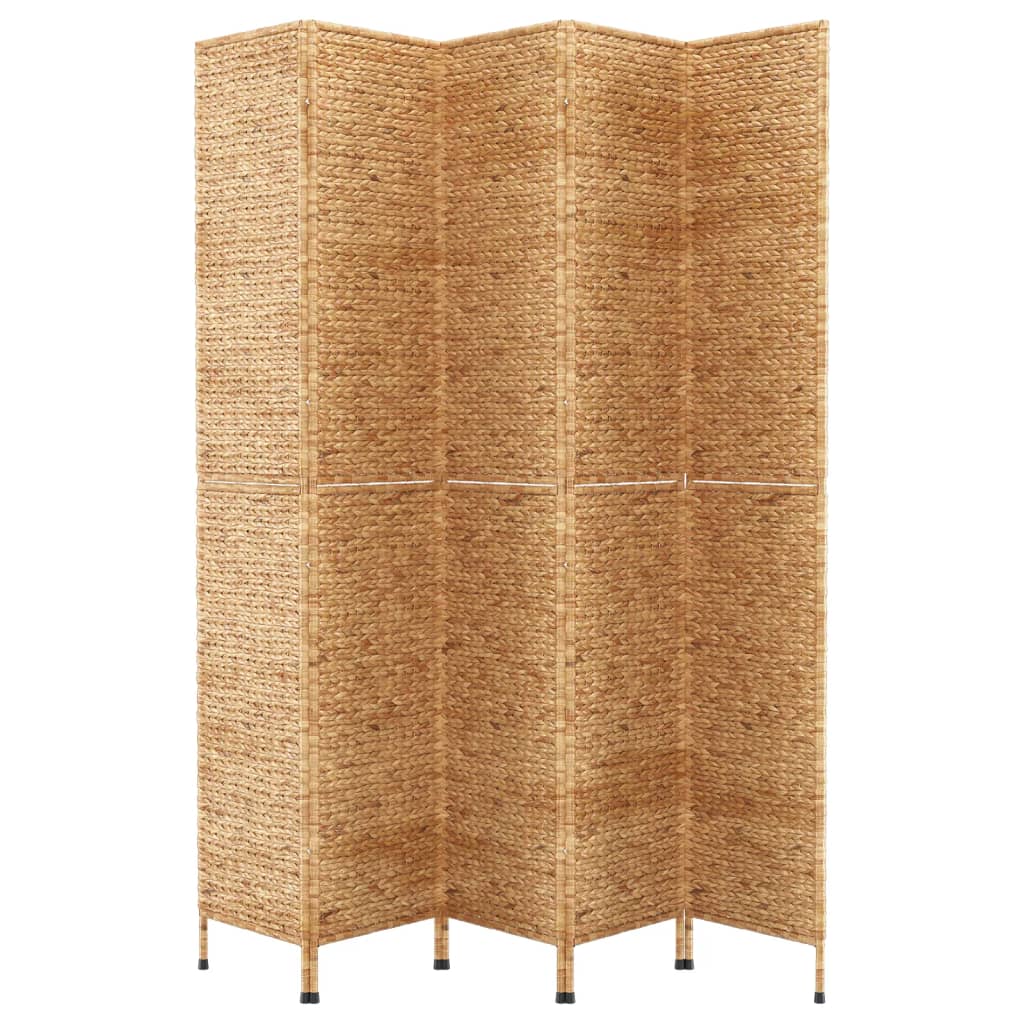 Kamerscherm met 5 panelen 205x180 cm waterhyacint is nu te koop bij PeponiXL, paradijselijk wonen!