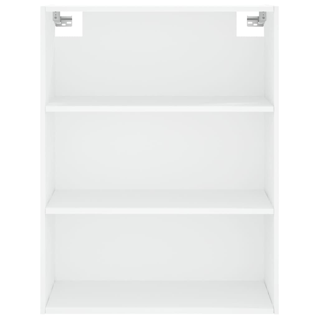 Hoge kast 69,5x34x180 cm bewerkt hout wit is nu te koop bij PeponiXL, paradijselijk wonen!