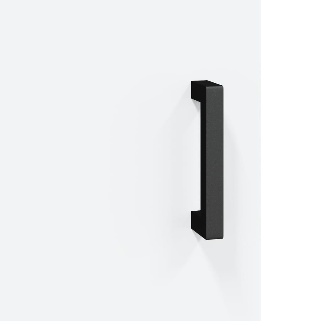 Hoge kast 69,5x34x180 cm bewerkt hout wit is nu te koop bij PeponiXL, paradijselijk wonen!