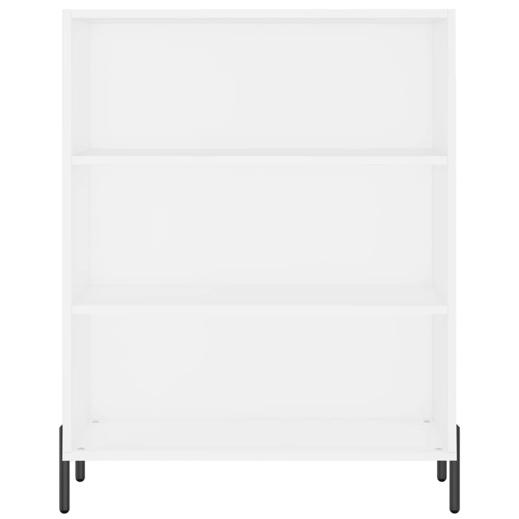 Hoge kast 69,5x32,5x180 cm bewerkt hout wit is nu te koop bij PeponiXL, paradijselijk wonen!