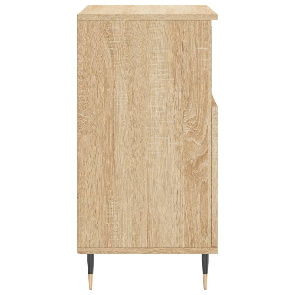 Dressoirs 2 st bewerkt hout sonoma eikenkleurig is nu te koop bij PeponiXL, paradijselijk wonen!