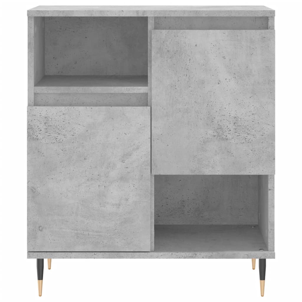 Dressoirs 2 st bewerkt hout betongrijs is nu te koop bij PeponiXL, paradijselijk wonen!